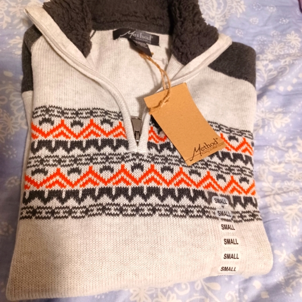 NWT Method Sweater Mens Sz Small